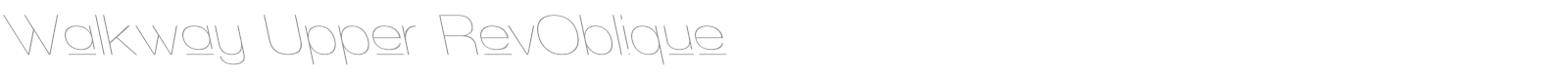 Walkway font preview